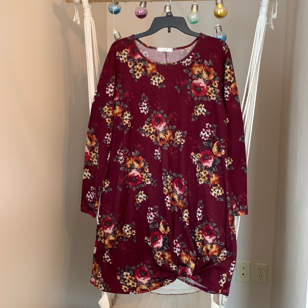 You and II- XL dress- multicolor poly/ spandex